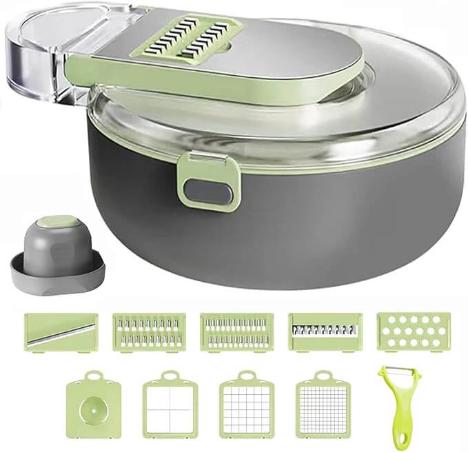 Coupe légumes multifonction 9 en 1