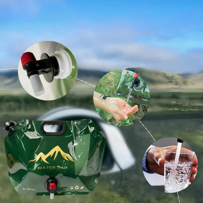 Sac de rangement d'eau pliable