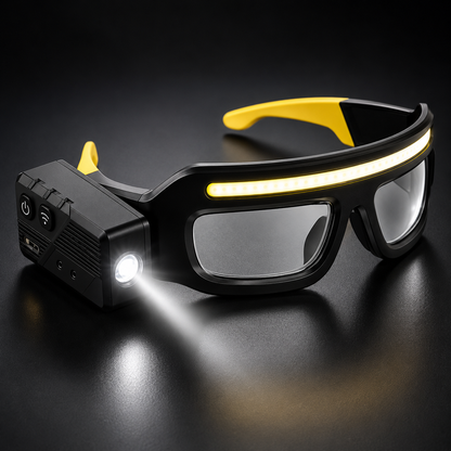 Lunettes frontales LED rechargeables