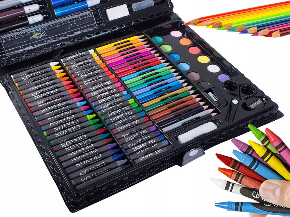 Ensemble de stylos à dessin pour enfants – 150 pièces