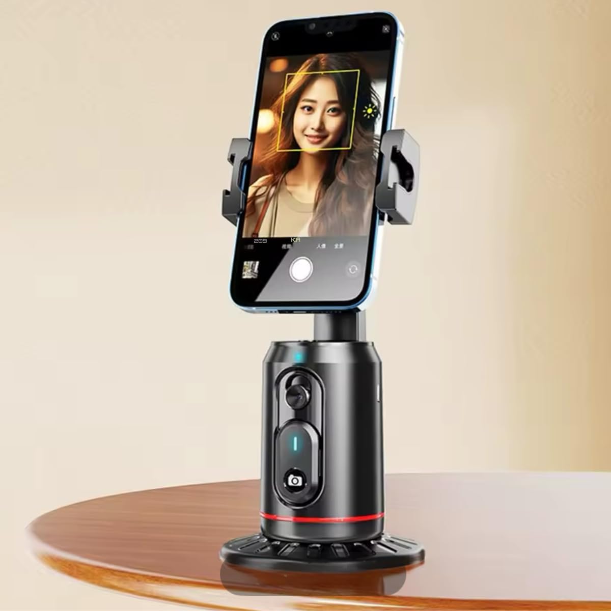 Support téléphone auto-tracking 360°