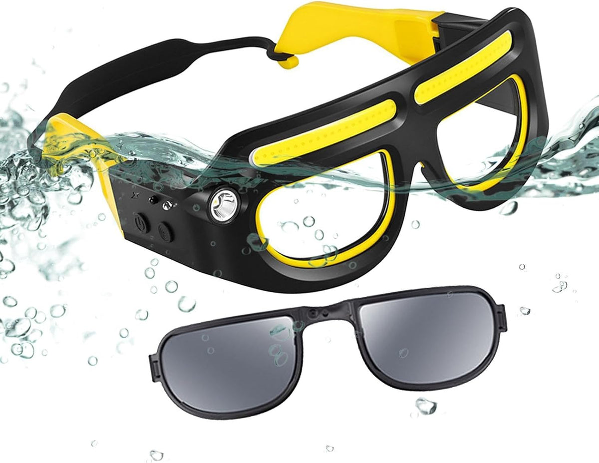 Lunettes frontales LED rechargeables
