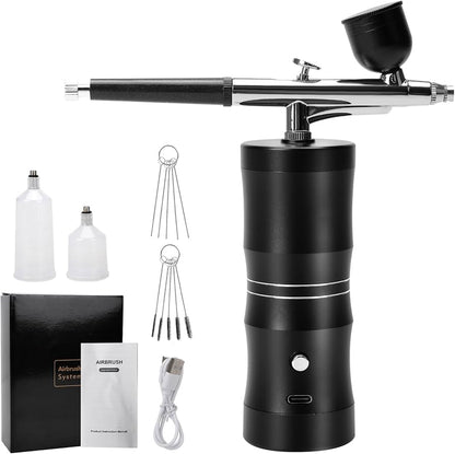Kit aérographe électrique avec compresseur