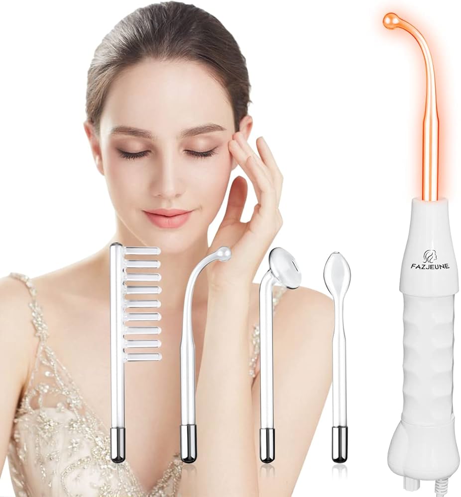 Baguette faciale haute fréquence – Soin et massage de la peau