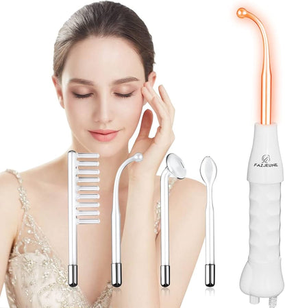 Baguette faciale haute fréquence – Soin et massage de la peau