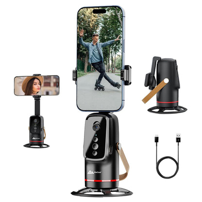 Support téléphone auto-tracking 360°