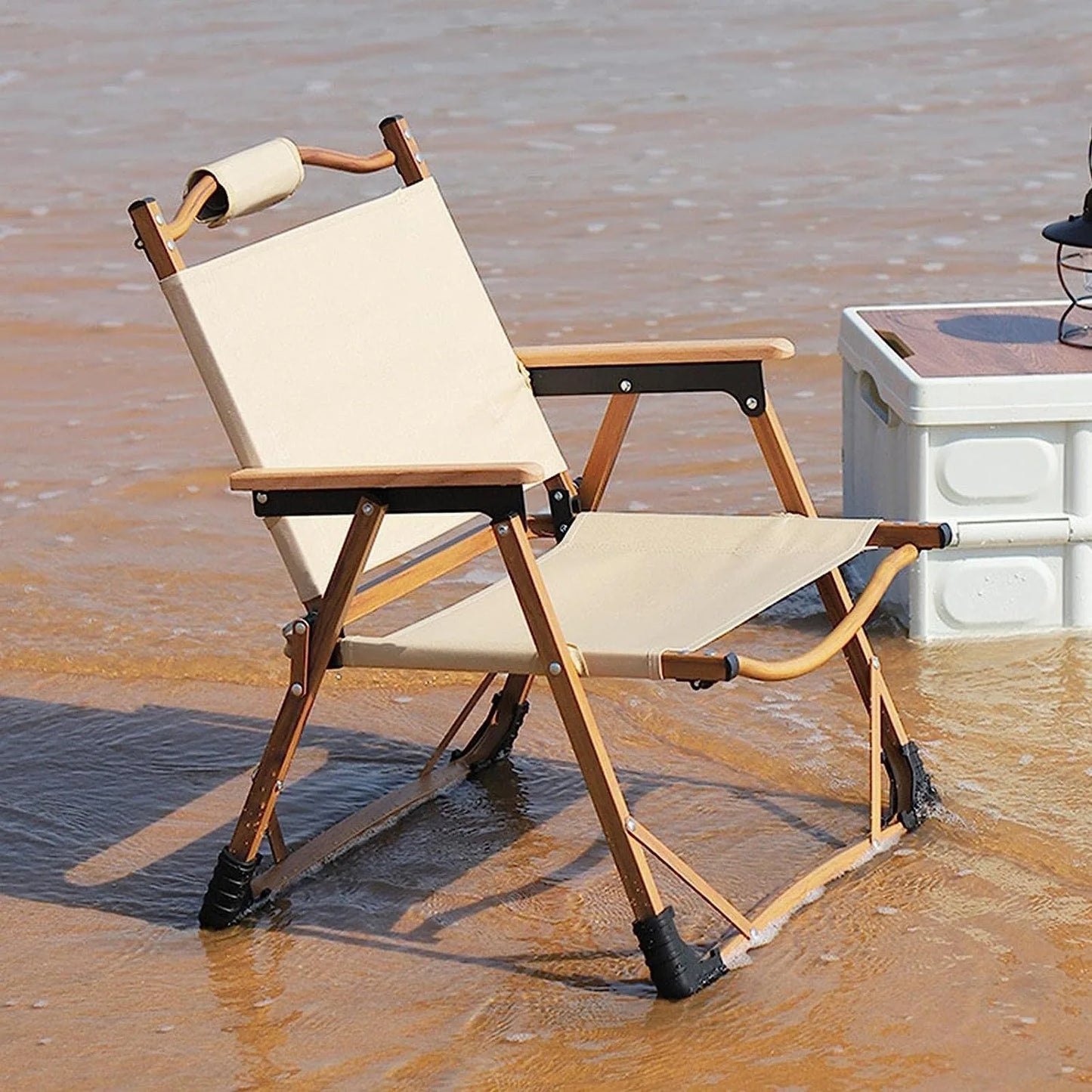 Chaise de camping pliable