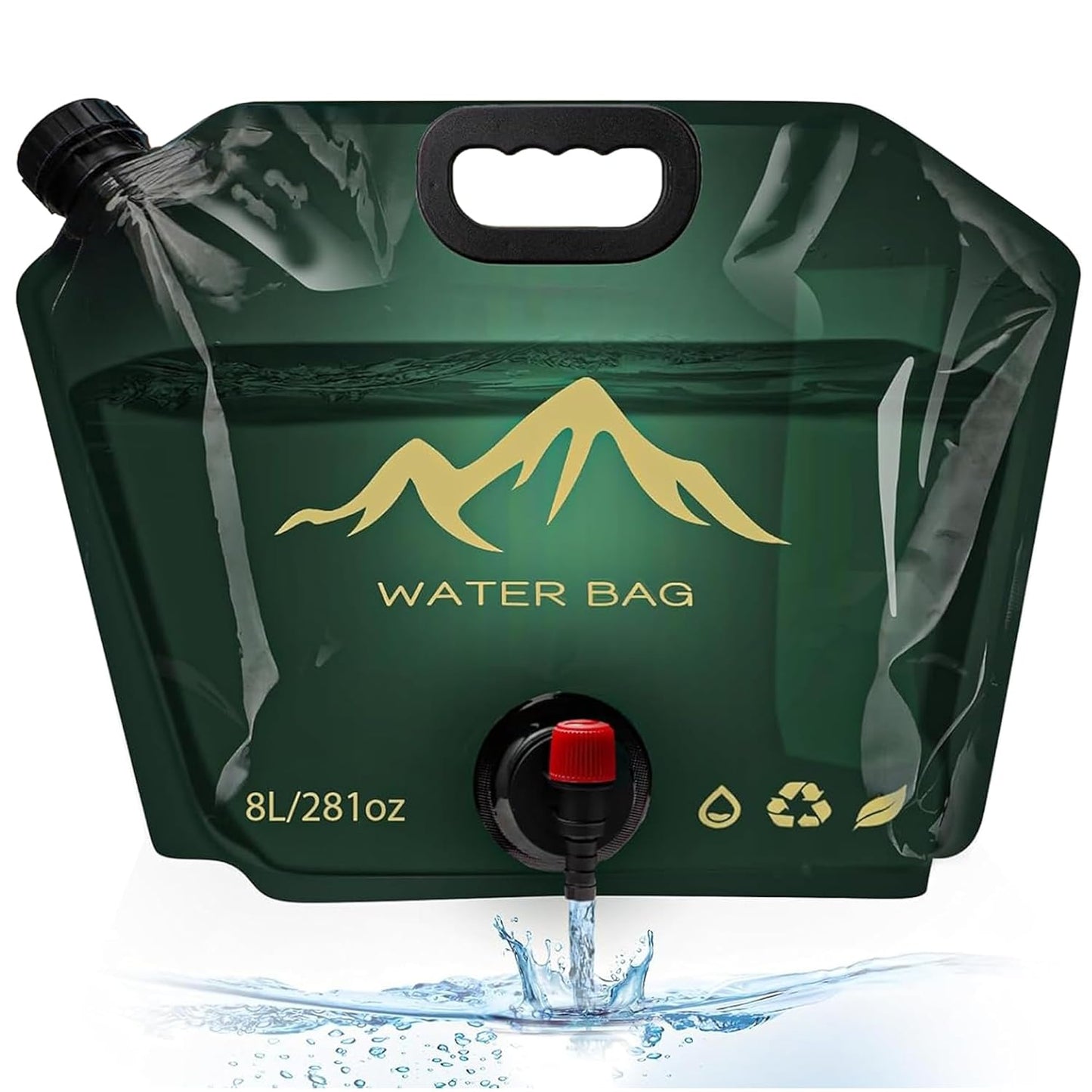 Sac de rangement d'eau pliable