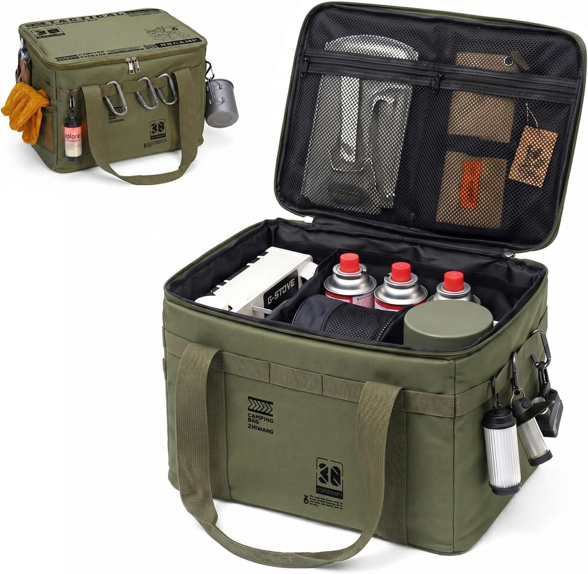 Sac de rangement pliable et portable pour équipement