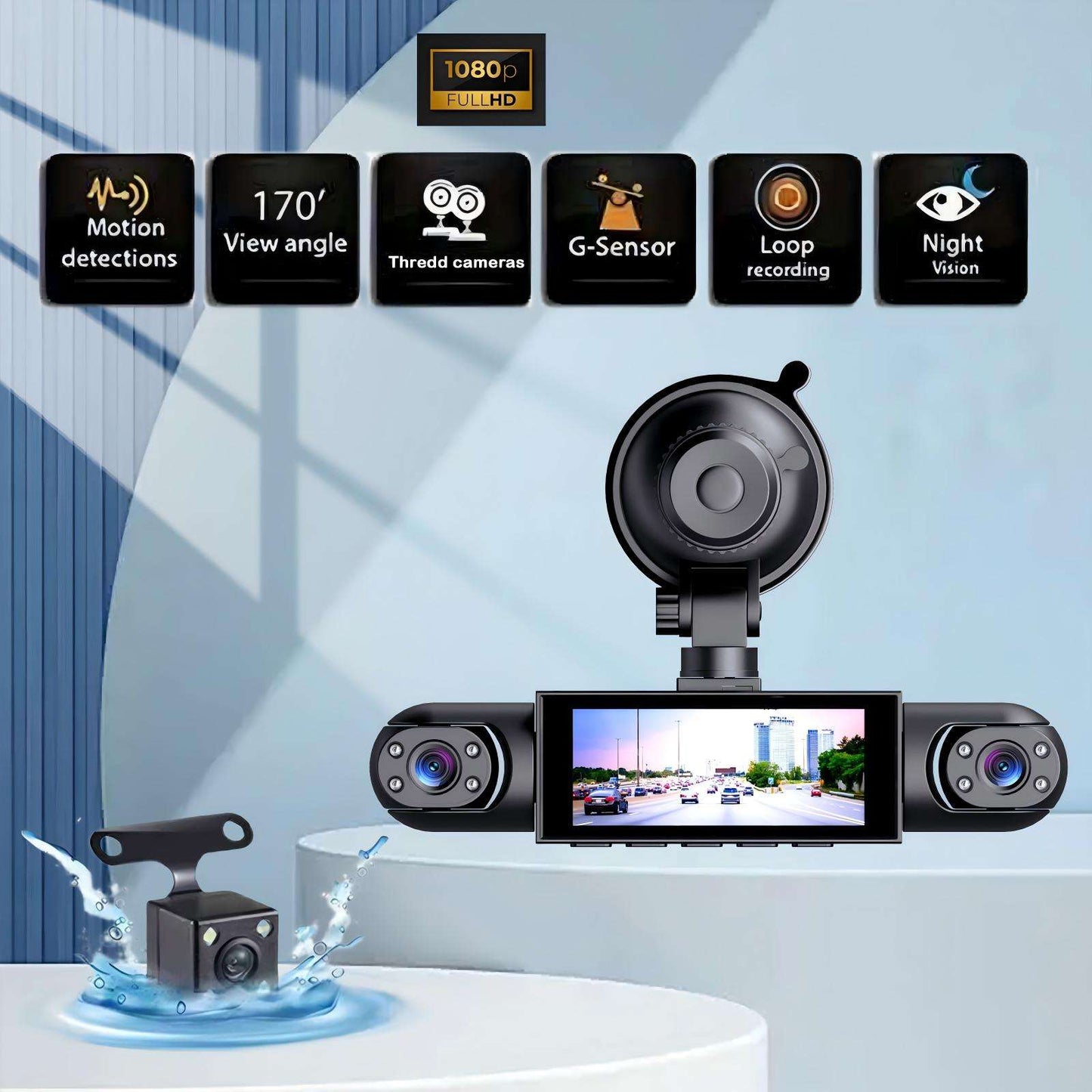 Système de caméra embarquée pour voiture