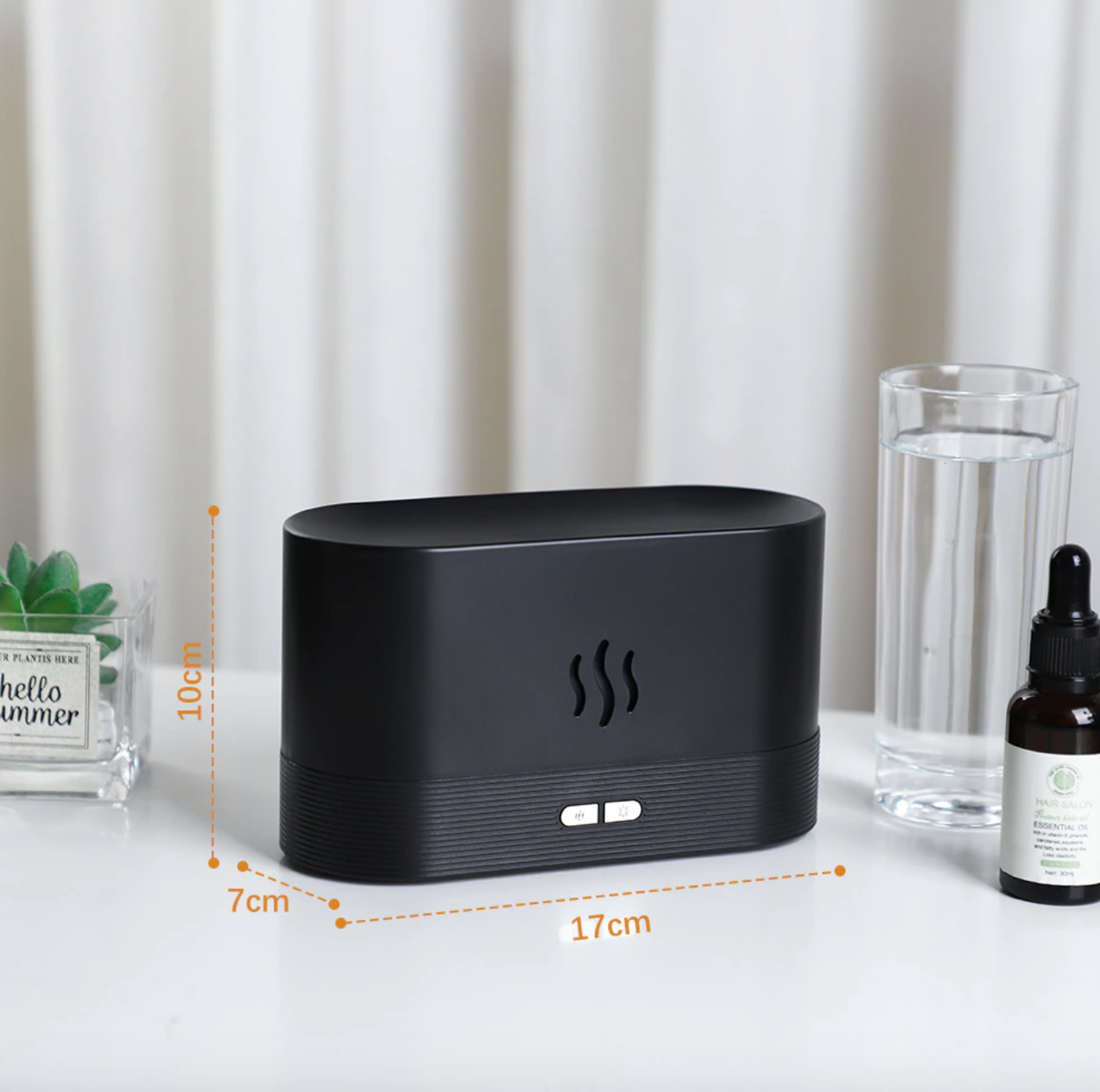 Diffuseur d'arômes à lampe à flamme