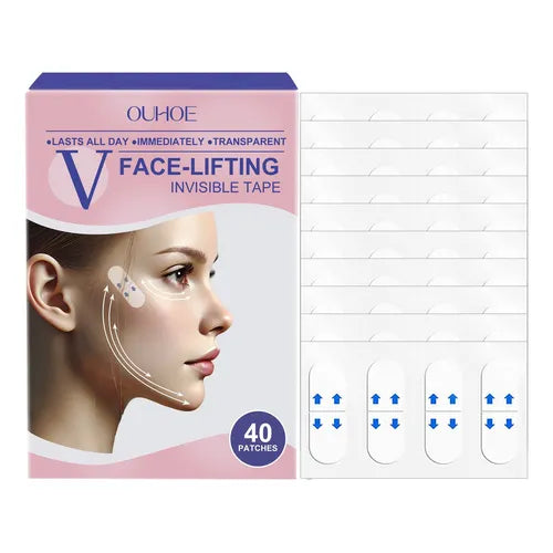 Bande liftante invisible pour le visage
