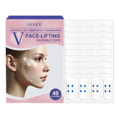 Bande liftante invisible pour le visage