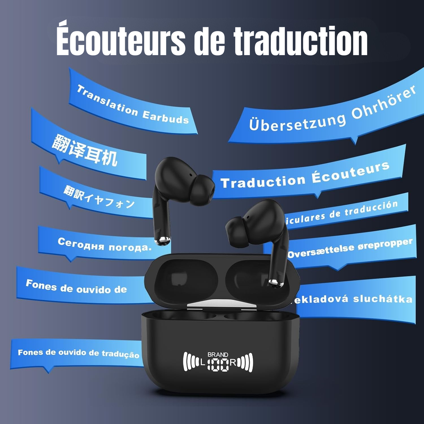 Écouteurs de traduction