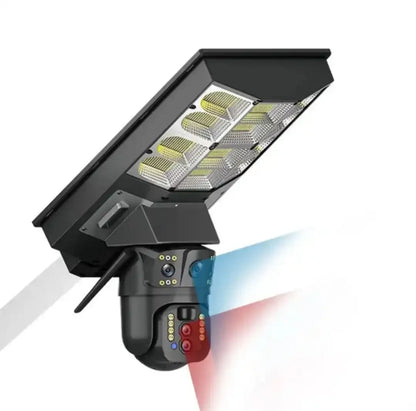 Caméra solaire 4G avec projecteur LED