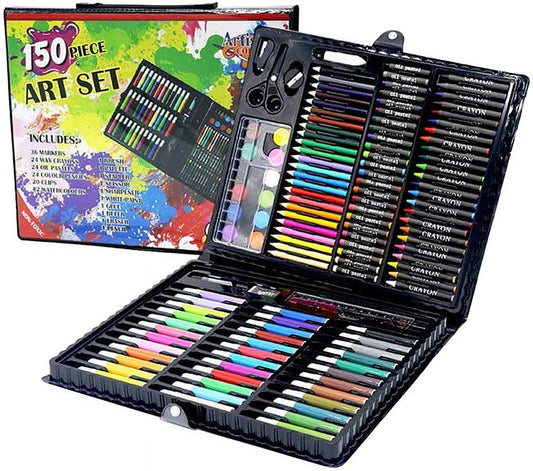 Ensemble de stylos à dessin pour enfants – 150 pièces