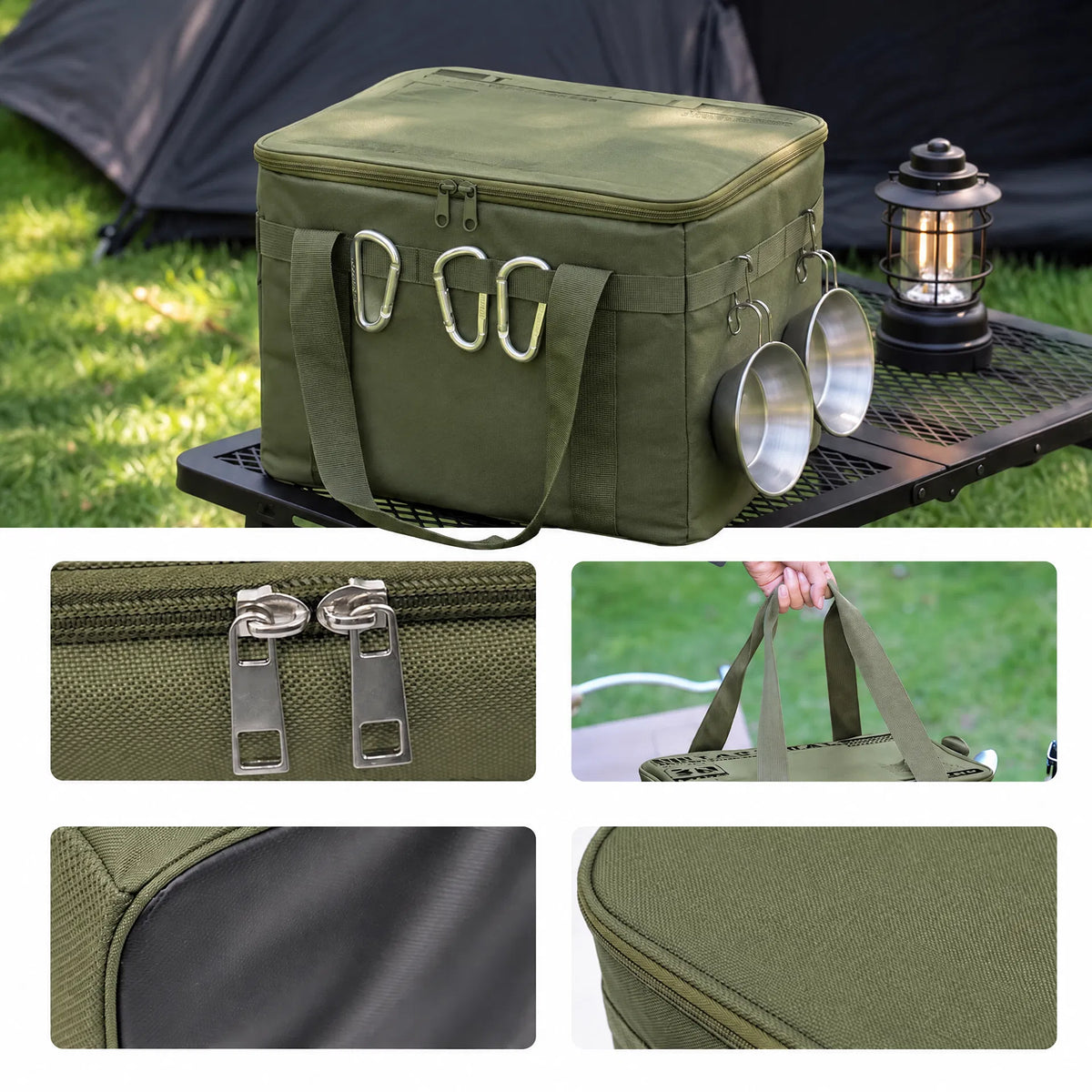 Sac de rangement pliable et portable pour équipement