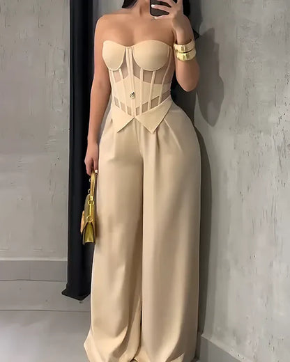 Jumpsuit corset élégant