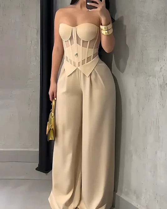 Jumpsuit corset élégant