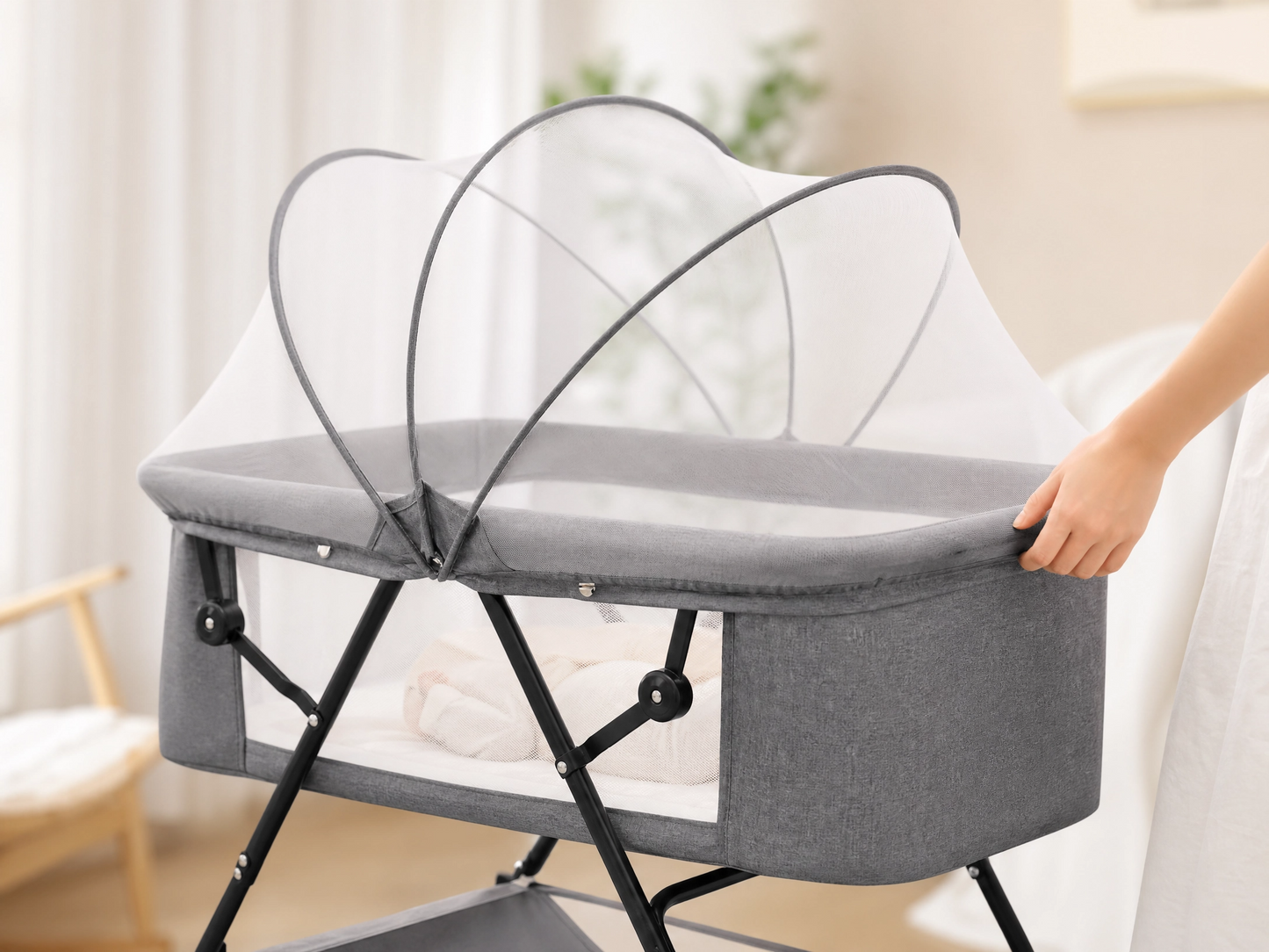 Berceau Bébé Premium 2-en-1