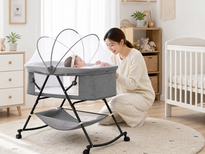 Berceau Bébé Premium 2-en-1