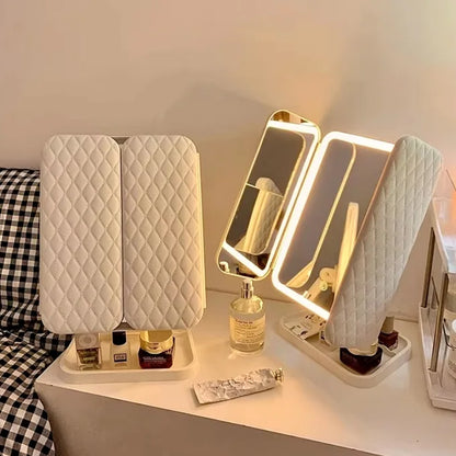 Miroir de Maquillage LED 3 en 1