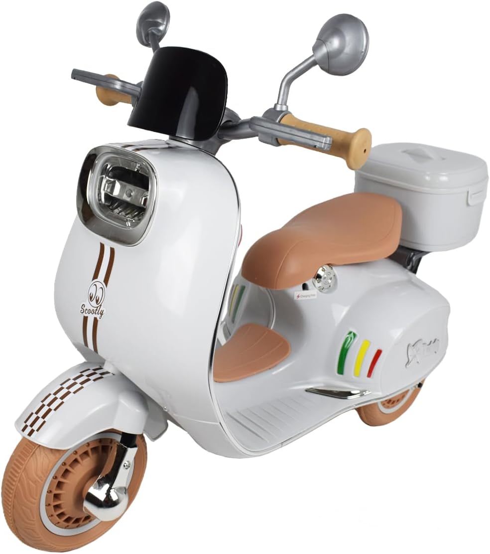 Moto Vespa Électrique pour Enfants