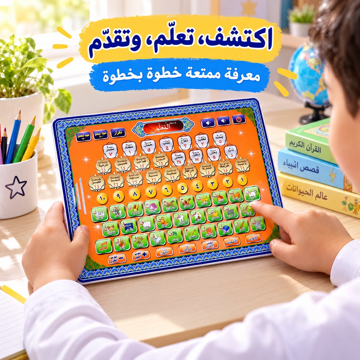 Tablette d'apprentissage de la langue arabe pour enfants