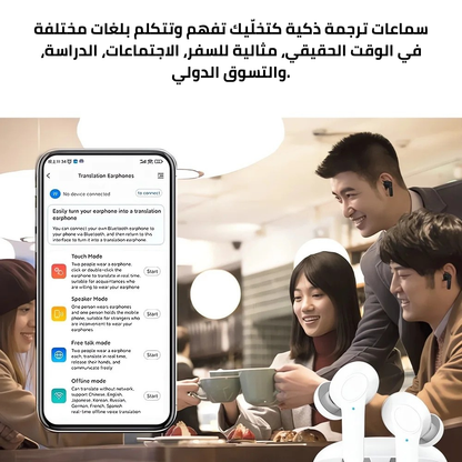 Écouteurs de traduction