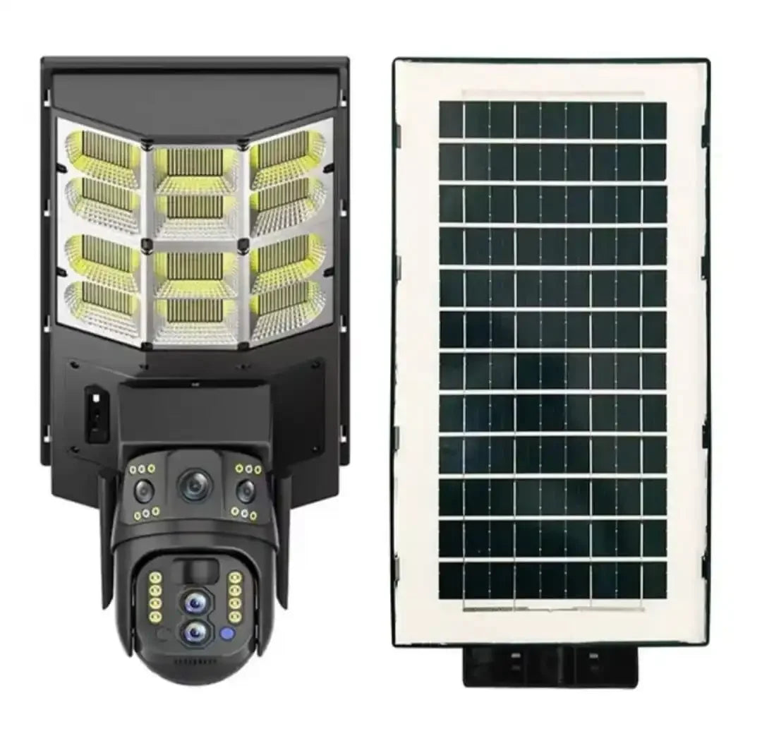 Caméra solaire 4G avec projecteur LED