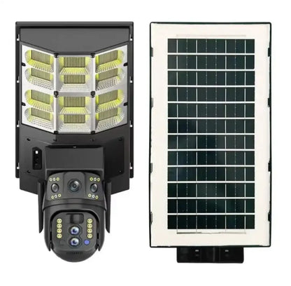 Caméra solaire 4G avec projecteur LED