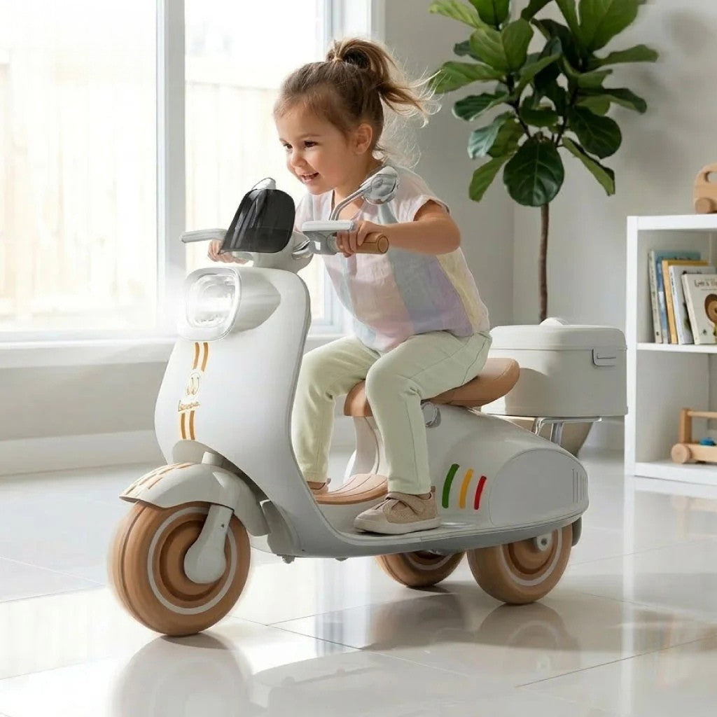 Moto Vespa Électrique pour Enfants